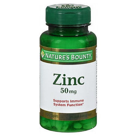 Nature's Bounty, Zinc, 50 Mg, 24 X 100 Caplets Nature's Bounty
