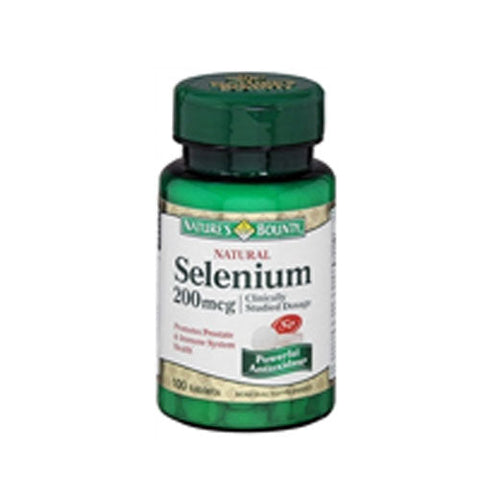 Nature's Bounty, Natural Selenium, 200 Mcg, 24 X 100 Tabs Nature's Bounty