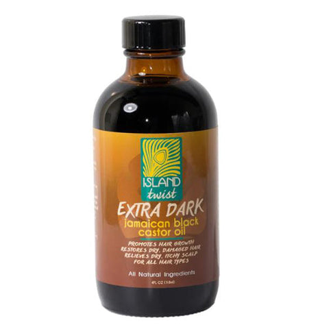 Island Twist, Jamaican Black Castor Oil, Extra Dark 4Oz Island Twist