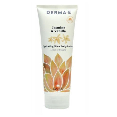 Derma e, Body Lotion, Jasmine Vanilla 8 Oz Derma e