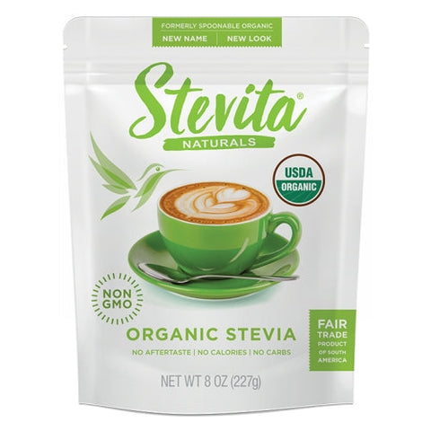 Stevita, Organic Spoonable Stevia Pouch, 8 Oz Stevita