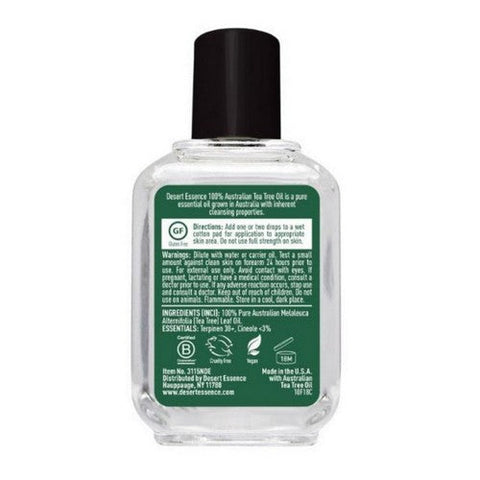 Desert Essence, 100% Australian Tea Tree Oil, 2 FL Oz Desert Essence