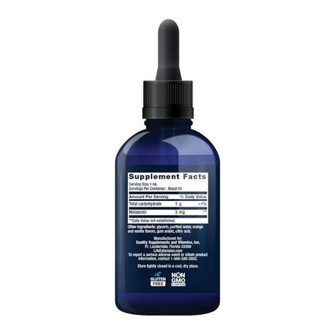 Life Extension, Fast-Acting Liquid Melatonin Citrus-Vanilla, 3mg, 2 Oz Life Extension