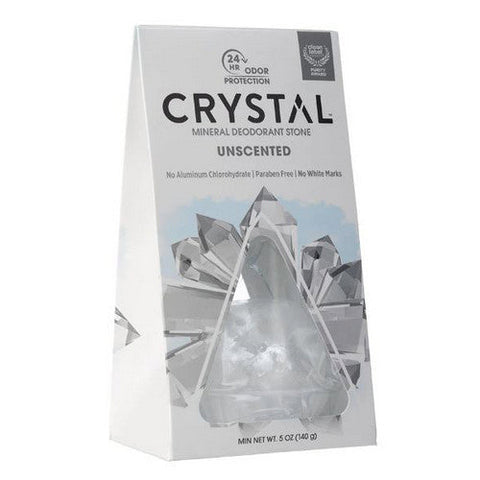 Crystal, Mineral Deodorant Stone Unscented, Rock 5 oz Crystal