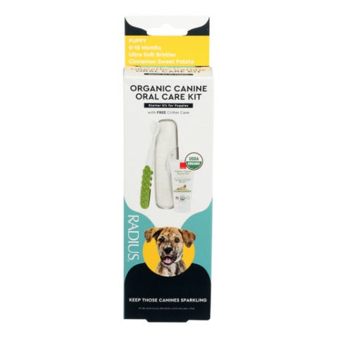 Radius, Organic Dental Solutions Puppy Kit, 1 Count Radius
