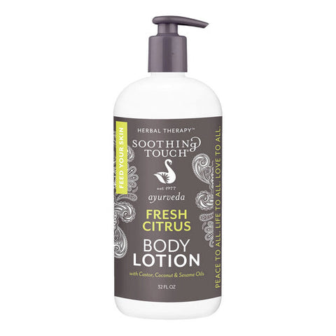 Soothing Touch, Fresh Citrus Body Lotion, 32 Oz Soothing Touch