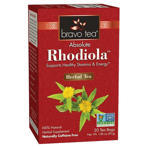Bravo Tea & Herbs, Absolute Rhodiola Tea, 20 bags Bravo Tea & Herbs