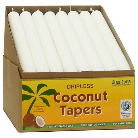 Aloha Bay, Coco Taper 9, White 32 Count Aloha Bay