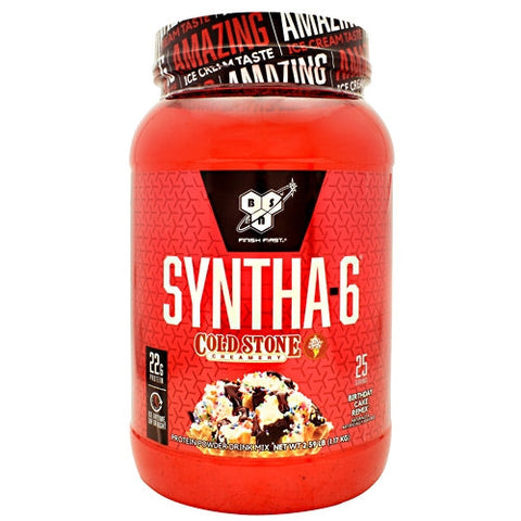 BSN Inc., Cold Stone Cremery Syntha-6, Birthday Cake Remix 2.59 lbs BSN Inc.