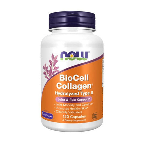 Now Foods, Biocell Collagen Hydrolyzed Type II, 120 Veg Caps Now Foods