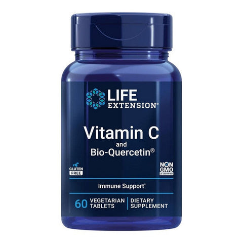Life Extension, Vitamin C and Bio-Quercetin Phytosome, 60 Veg Tabs Life Extension