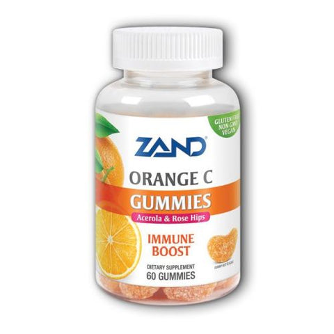 Zand, Oragne C Gummies, 60 Count Zand