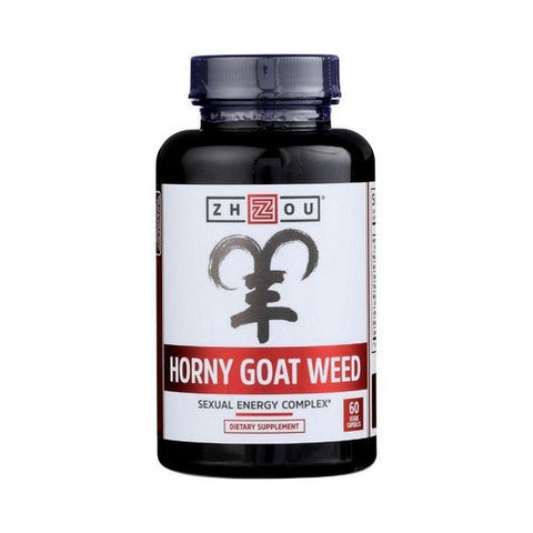 Zhou Nutrition, Horny Goat Weed Sexual Energy Complex, 60 Veg Caps Zhou Nutrition