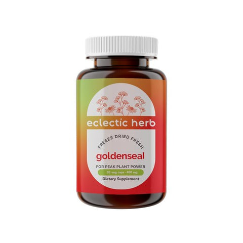 Eclectic Herb, Goldenseal  Root, 400 mg, 30 Caps Eclectic Herb