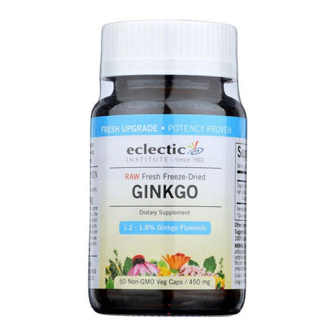 Eclectic Herb, Ginkgo, 450 mg, 50 Caps Eclectic Herb