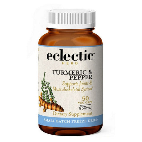 Eclectic Herb, Turmeric & Pepper, 50 Caps Eclectic Herb