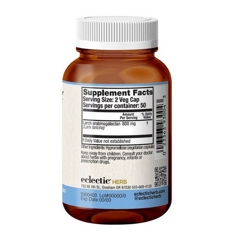 Eclectic Herb, Larix, 400 Mg, 100 Veg Caps Eclectic Herb