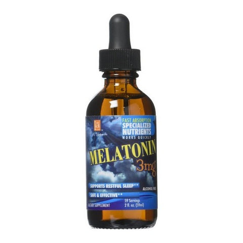L. A .Naturals, Melatonin, 3 mg, 2 Oz L. A .Naturals