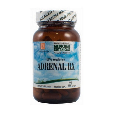 L. A .Naturals, Adrenal RX Raw Formula, 90 Veg Caps L. A .Naturals