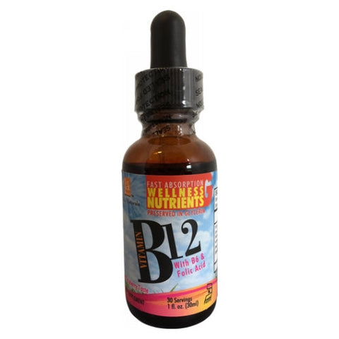 L. A .Naturals, Vitamin B12 with Folic Acid & B6, 1 Oz L. A .Naturals