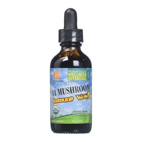 L. A .Naturals, 14 Mushroom Immune, 2 Oz L. A .Naturals