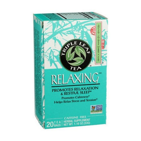 Triple Leaf Tea, Relaxing Herbal Tea, 20 Bags Triple Leaf Tea