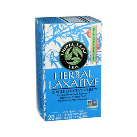Triple Leaf Tea, Herbal Laxative Tea, 20 Bags Triple Leaf Tea