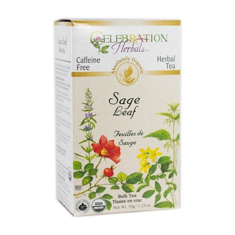 Celebration Herbals, Organic Sage Leaf Tea, 35 grams Celebration Herbals