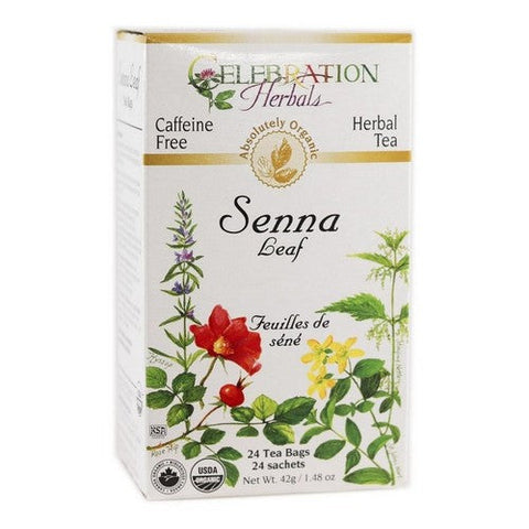 Celebration Herbals, Organic Senna Leaf Tea, 24 Bags Celebration Herbals