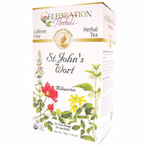 Celebration Herbals, Organic St John's Wort Tea, 24 Bags Celebration Herbals