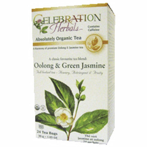 Celebration Herbals, Green Tea Oolong & Jasmine, 24 Bags Celebration Herbals