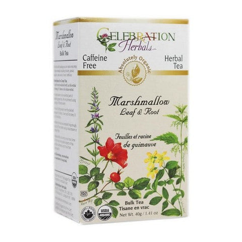 Celebration Herbals, Organic Marshmallow Leaf And Root Tea, 40 grams Celebration Herbals