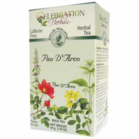Celebration Herbals, Pau D Arco Tea, 65 grams Celebration Herbals