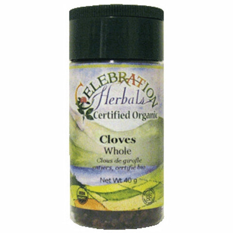 Celebration Herbals, Whole Organic Cloves, 42 grams Celebration Herbals
