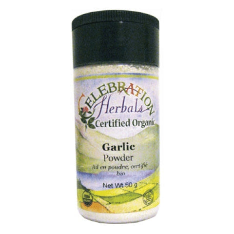 Celebration Herbals, Organic Garlic Powder, 70 grams Celebration Herbals