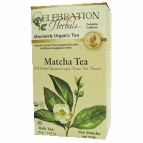 Celebration Herbals, Organic Matcha  Green Tea, 40 grams Celebration Herbals