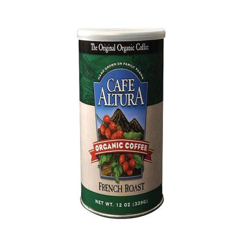 Cafe Altura, French Roast Ground Coffee, 12 Oz Cafe Altura