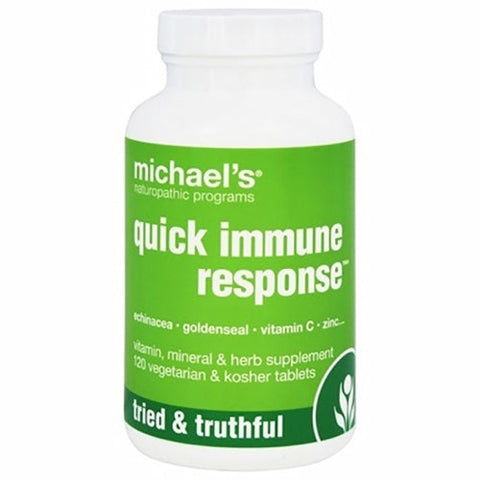 Michael's Naturopathic, Quick Immune Response, 120 Tabs Michael's Naturopathic