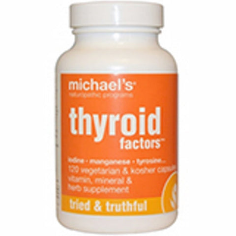 Michael's Naturopathic, Thyroid Factors, 120 Veg Caps Michael's Naturopathic