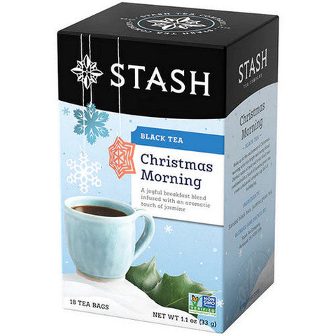 Stash Tea, Black Tea Christmas Morning, 18 Bags Stash Tea