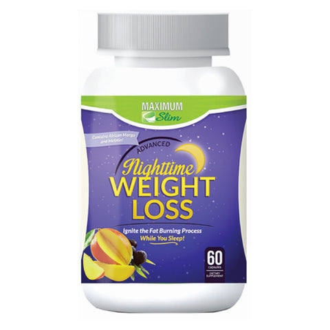 Maximum Slim, Night Time Weight Loss, 60 Count Maximum Slim