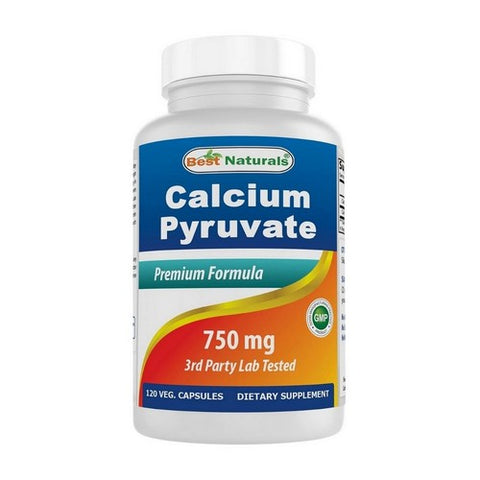 Best Naturals, Calcium Pyruvate, 750 mg, 120 Caps Best Naturals