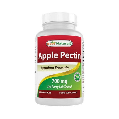 Best Naturals, Apple Pectin, 700 mg, 120 Caps Best Naturals