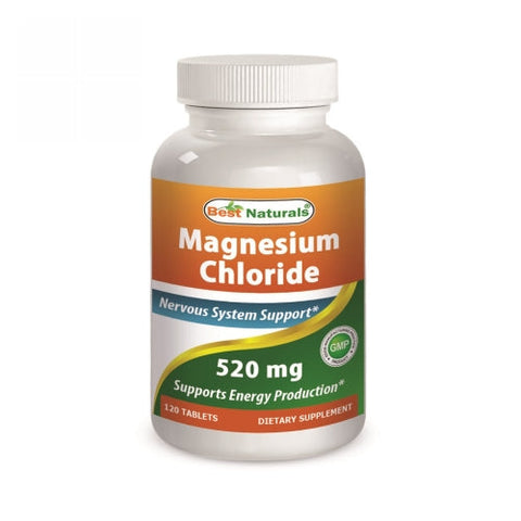 Best Naturals, Magnesium Oxide, 500 mg, 180 Tabs Best Naturals