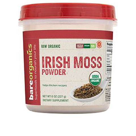 Bare Organics, Organic Irish Moss Powder, 8 Oz Bare Organics