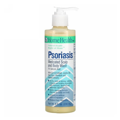 Home Health, Body Wash Psoriasil, 8 Oz Home Health