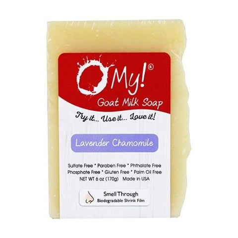 O MY!, Goat Milk Soap, Lavender Chamomile 6 Oz O MY!