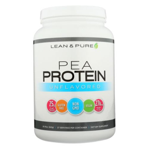 Lean & Pure, Pea Protein Unflavored, 29.76 OZ Lean & Pure