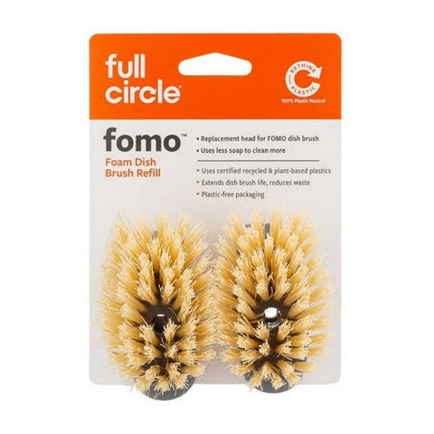 Full Circle Home, Dish Brush Refills, 2pk, 1 Count Full Circle Home