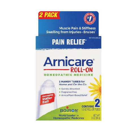 Boiron, Arnicare Roll-On Twin Pack, 1.5 Ounce Boiron